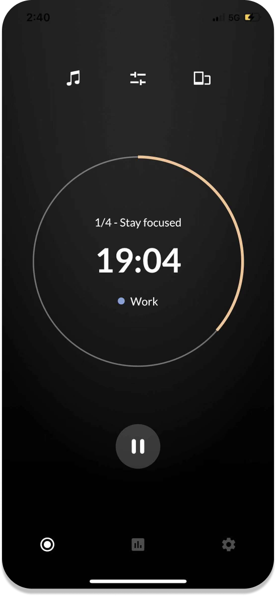 Pomodoro focus timer 1